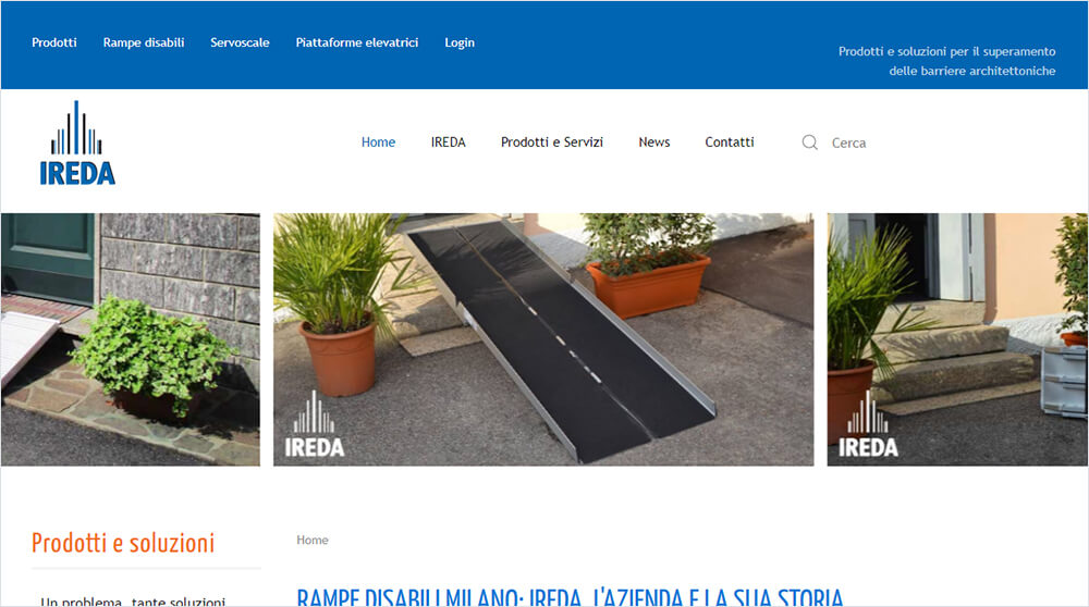 News Rampe per Disabili, Novità da IREDA